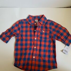 Carters Boy Button up shirt Size 18months